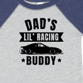 thumbnail image 4 of Inktastic Dads Lil Racing Buddy Boys or Girls Baby Bodysuit, 4 of 5