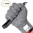 thumbnail image 2 of CNKOO Cut Resistant Gloves  3D-Comfort Fit  Firm Grip  Thin & Lightweight  Touch-Screen Compatible  Durable  Breathable and Cool  Machine Washable, 2 of 6