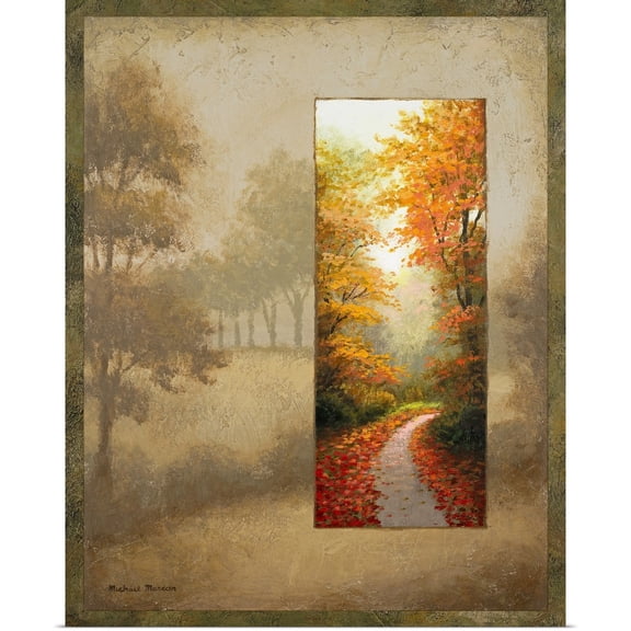Great BIG Canvas | Rolled Michael Marcon Poster Print entitled Glimpse II