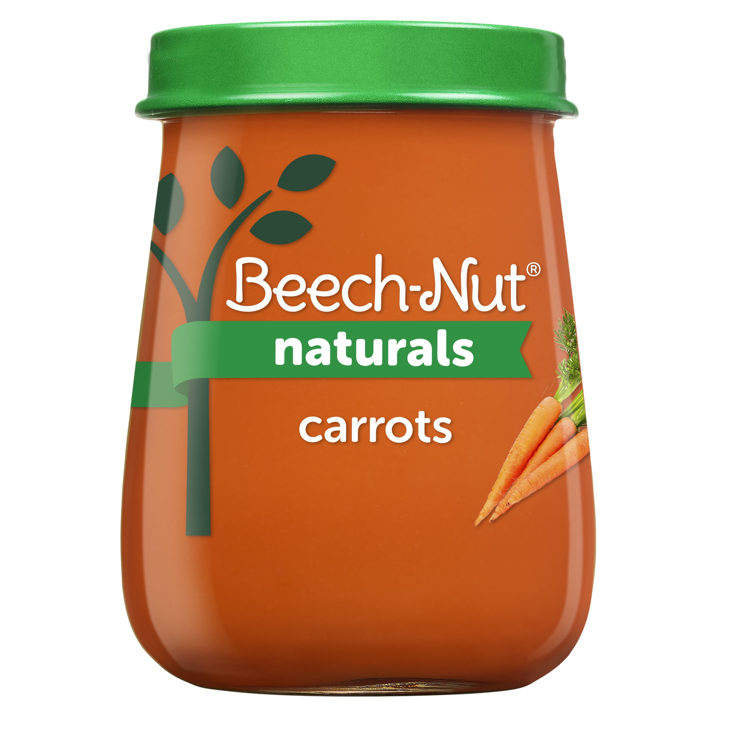 BeechNut Naturals Stage 1, Carrots Baby Food, 4 oz Jar