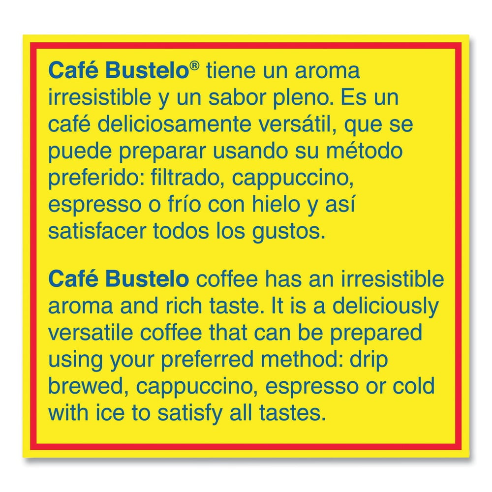 10 oz. Brick Pack Coffee - Espresso (24/Carton)