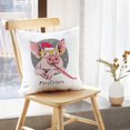 thumbnail image 5 of LALILO Throw Pillow Covers Christmas Card Portrait Pink Pig Red Cushion Cover 18" x 18", 4280 Pack, 5 of 6