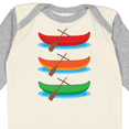 thumbnail image 4 of Inktastic Canoe Boating Canoeing Boys or Girls Long Sleeve Baby Bodysuit, 4 of 5