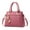 Watermelon Red, variant on JAHH 100pcs Women Genuine Leather Designer Tote Bags Purses and Handbags for Women Fashion Ladies Top Handle Shoulder Satchel Bag Four Seasons