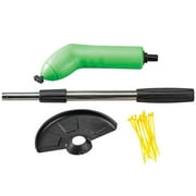 Zip Tie Grass Trimmer, Made of Stainless Steel and ABS, Battery Operated (Not Included) – Measures 31” Long, 24 Standard Zip Ties Included