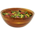 thumbnail image 3 of Woodard & Charles 3 Piece 14" Wood Salad Bowl and Server Set, 3 of 6