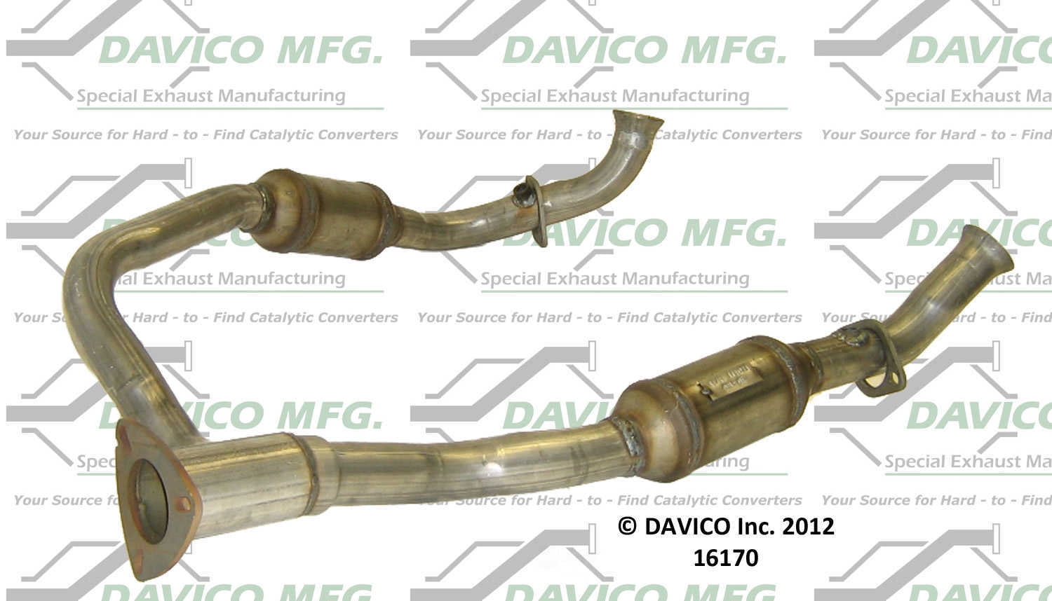 Davico Mfg 16170 Direct-Fit Catalytic Converter