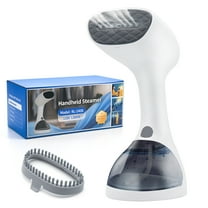 Aonhom Steamer for Clothes, 1200W Portable Handheld Fabric and Garment Steamer with Lint Remover, Clothes Steamer for Powerful Wrinkle Remover, White