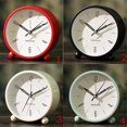 thumbnail image 3 of 2 Piezas Reloj Despertador Analógico De Estilo Europeo De 4 '' Sin Tictac Con Retroiluminación Reloj De Viaje Con , Despertador Ruidoso P Zulema Silent Analog Alarm Clock, 3 of 8