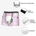 thumbnail image 5 of Kdxio Men's Boxer Briefs with Aerial Yoga for Unicorn Print - Comfortable and Breathable Underwear for Everyday Wear, 5 of 7