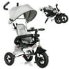 6-In-1 Kids Baby Stroller Tricycle Detachable Learning Toy Bike w/ Canopy Bag