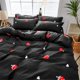 thumbnail image 3 of Ropa de cama de tamaño completo Kawaii Fresa Funda Nórdica para Niños Niñas Decoración de la habitación, 3 of 7