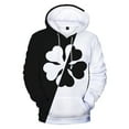 thumbnail image 4 of Sudadera con capucha con estampado 3D de Black Clover para hombre y mujer, unisex, estilo Harajuku, genial, para niños y niñas, de Anime Asta, talla grande, con estampado de Black Clover, 4 of 5