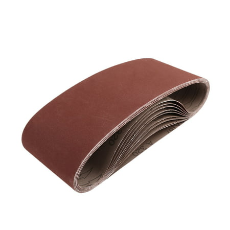 4x24 Inch Sanding Belts 320 Grit Aluminum Oxide Sanding Belt Sandpaper for Portable Belt Sander ...