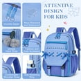 thumbnail image 4 of DAKIMOE School Backpack for Teens Middle School Bookbag Students Lightweight Durable Casual Outdoor Daypack College, 4 of 10