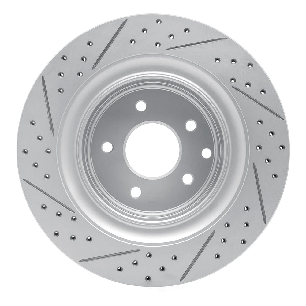 Dynamic Friction Company 830-68010R DFC Geoperformance Rotor - Drilled and Slotted