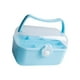 thumbnail image 4 of Organizador de accesorios para el cabello, lindo contenedor de almacenamiento multiusos portátil con cerradura Azul, 4 of 9