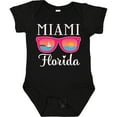 thumbnail image 3 of Inktastic Miami Florida Vacation Beach Trip Girls Baby Bodysuit, 3 of 5
