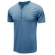 Waiimak Chemises de Taille Plus pour Hommes T-Shirts à Manches Courtes de Couleur Unie – image 4 sur 6