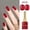 E, variant on Lenkho Ankara Red Series Nail Polish Glue - 6 Red Shades Gloss/Matte/Glitter Long-Lasting Gel Polish 15ml