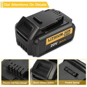 For DEWALT DCB206-2 20 Volt Max XR 6.0AH Lithium Ion Premium Battery