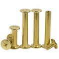 thumbnail image 5 of (20pcs) Brass-plated cross-lock female screw combination, M5x35mm, 5 of 5