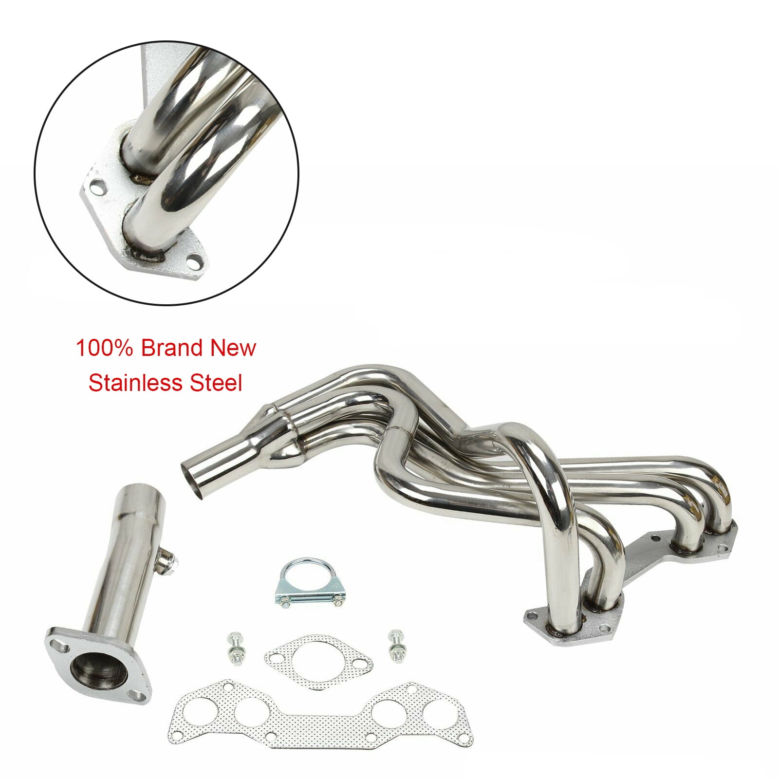 Exhaust Manifold Performance Header Fit for Mazda B2000 B2200 2.0L 2.2L 1986-1993