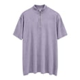 thumbnail image 7 of Kcolen Black T Shirts for Men Big and Tall Men Henley Tee Tops Pullovers Solid Color Snug Fit Breathable Short Sleeve Shirts Summer Casual Beach Basic Tee for Men, 7 of 7