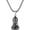 Silver, variant on Vintage Stainless Steel Tibetan Amitabha Buddha Pendant Mala Prayer Buddhist Necklace Lucky Amulet