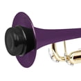 thumbnail image 4 of OUNONA Trumpet Practice Mute in Black Plastic Reduces Noise for Home Use Lightweight and Compact, 4 of 8