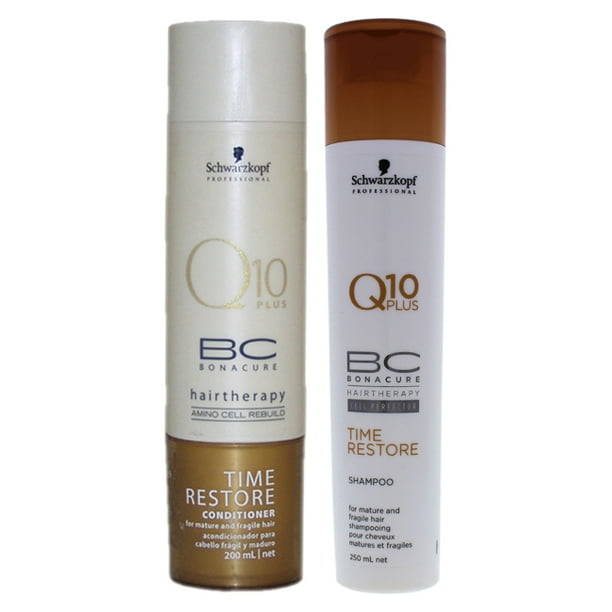 BC Bonacure Time Restore Q10 Plus Shampoo and Conditioner Kit Walmart
