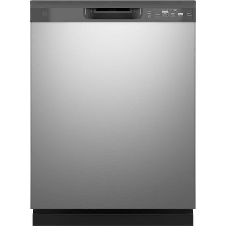 GE GDF535PSRSS 55 dBA Stainless Front Control Built-In Dishwasher