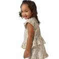 thumbnail image 5 of Modern Moments by Gerber Toddler Girl Organic Top and Short Outfit Sets, 4-Piece, Sizes 12 Monts - 5T, 5 of 25