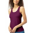 thumbnail image 3 of Lucky Brand Women's Cotton Stretch Tank Tops 4 Pack Size: L, Color: Red/Gray/Blue/Olive, 3 of 5