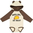thumbnail image 3 of Inktastic When Can I Eat Tacos Baby Boys or Girls Long Sleeve Baby Bodysuit, 3 of 5