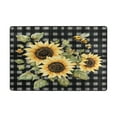 thumbnail image 2 of Non-Slip Area Rug 36"x24" Indoor Washable Floor Mats Carpet Printed for Living Room, Bedroom, Home Decor Beautiful Sunflowers, 2 of 7