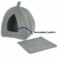 thumbnail image 3 of PETMAKER Cat House for Rabbits, Guinea Pigs, and Other Small Animals (Gray), 3 of 8