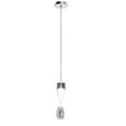 thumbnail image 1 of Radionic Salut Tech PEN-CRY-51P-PC-RHT Chrystalline 1 Lumière Dimmable LED Fixture, 1 of 1