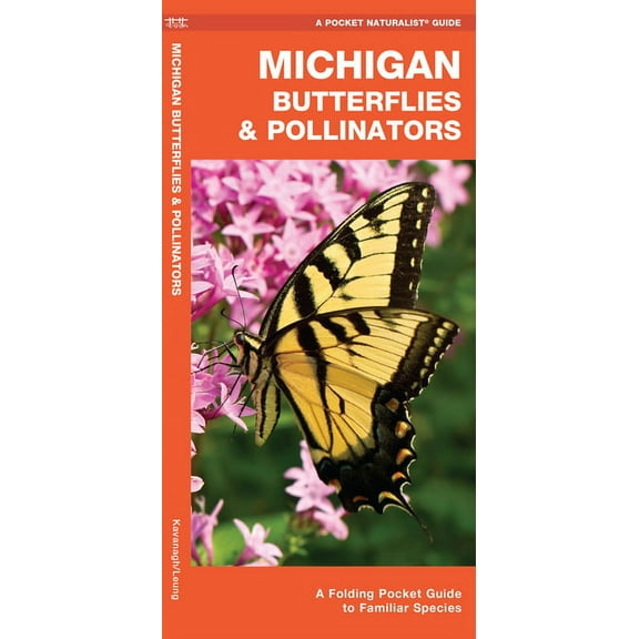 Wildlife and Nature Identification: Michigan Butterflies & Pollinators : A Folding Pocket Guide to Familiar Species (Other)