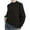 Black, variant on Giftesty Sweaters for Women Plus Size Women's Long Sleeved Loose Solid Color Round Neck Pullover Knitted Sweater