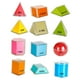 thumbnail image 5 of Juego de 12 piezas de formas geométricas en 3D, juguetes de matemáticas transparentes manipulables para niños de primaria, juguetes de aprendizaje de, 5 of 9