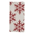 thumbnail image 1 of SARO 7553.R20S Table Napkin with Snowflake Design - Set of 4, 1 of 1