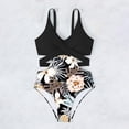 thumbnail image 5 of Big Sale Rkuupa Women's One Piece Swimsuits Women Front Cutout One Swimsuit High Waisted Monokini Bathing Suit Clearance Sale, 5 of 8