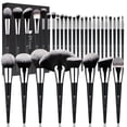 thumbnail image 1 of Set de brochas de maquillaje DuCare Professional 32 piezas sintéticas, 1 of 9