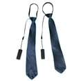 thumbnail image 2 of LED Light Up Neck Tie Glow Light Up Tie Neon Led Ties LED Light Up Tie Cool Novedad Corbata para fiesta (naranja), 2 of 5