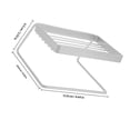 thumbnail image 2 of Hytrove Jabonera De Acero Inoxidable Para Con Autodescargable En Color Plata, 2 of 8