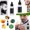 2 Pack, variant on US2-4Pc Beard Growth Oil Serum Fast Growing Beard Mustache Facial Hair Grooming