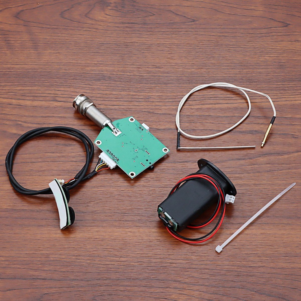Guitar Equalizer Guitar Pickup Guitar Piezo Pickup Onboard Preamp System for Acoustic Guitar
