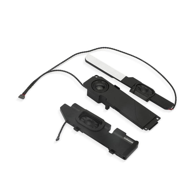 TAPDRA Black Plastic Speaker Set for Pro 13 A1278 2011 2012 Left Right Replacement Durable Wear Resistant Better Performance
