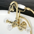 thumbnail image 4 of Wall-Mount Clawfoot Tub Faucet, Oil Rubbed Bronze, Tub Wall Mount AE7T5WCL, 4 of 4